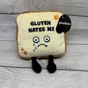 Punchkins Bread Plush Gluten Hates Me